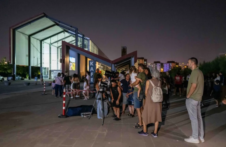 İzmir Bornova’da 8500 yıllık tarihin gölgesinde gökyüzü gözlemi
