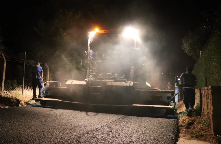 İzmir Büyükşehir’den Selçuk’a 15,5 kilometrelik yol hamlesi