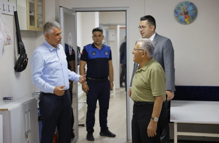 KAYMEK Göznuru’na Başkan Büyükkılıç’tan ziyaret
