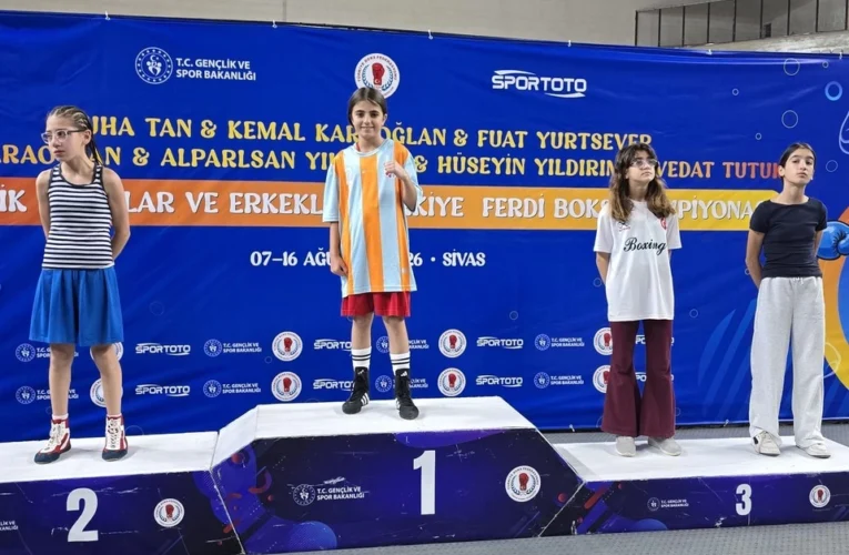 Kayseri Kocasinan’ın gururu Türkiye şampiyonu oldu