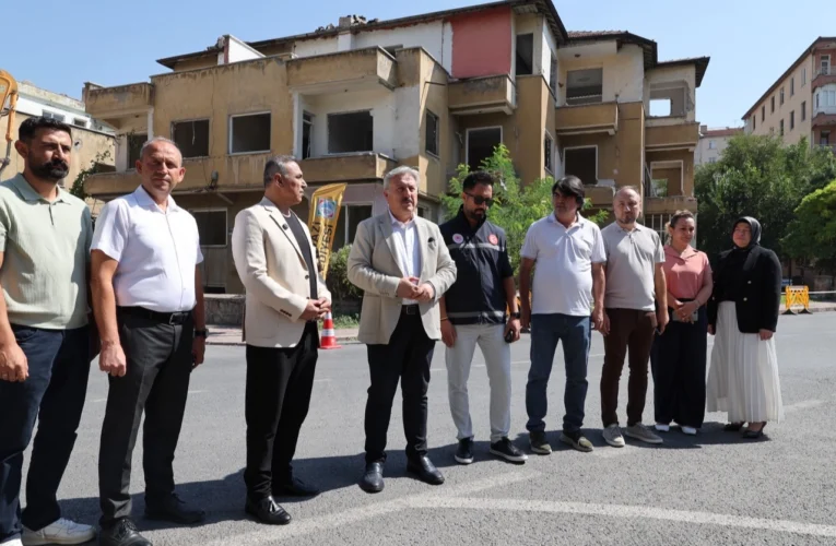 Kayseri Melikgazi’den Aydınlıkevler’de büyük dönüşüm