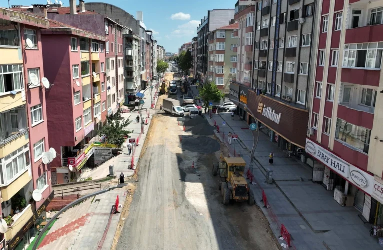 Kocaeli’de 25 milyon TL’lik proje hızla ilerliyor