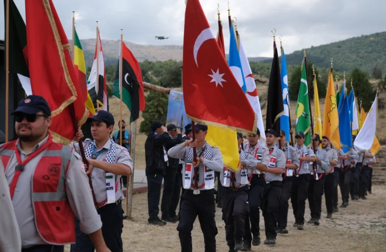 Konya’da İslam İzcileri Dostluk Kampı başladı