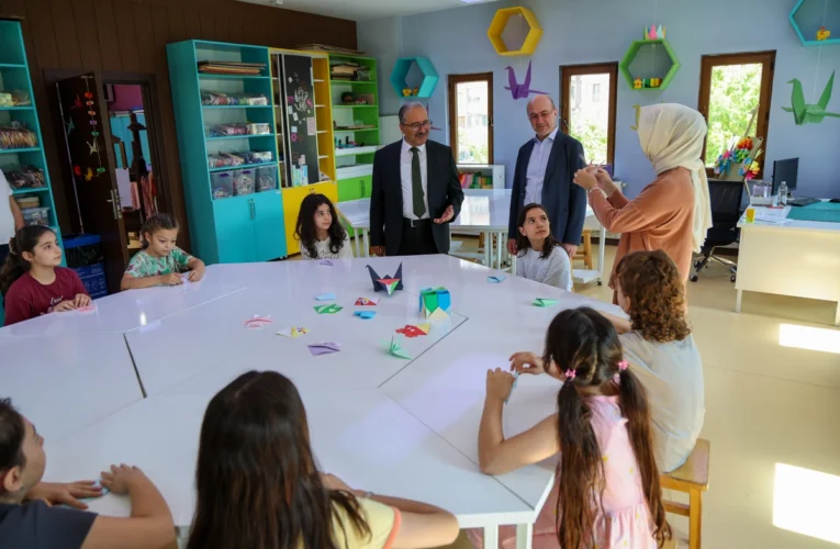 Konya Selçuklu’da Kaymakam Candan’dan öğrenme ortamlarına inceleme