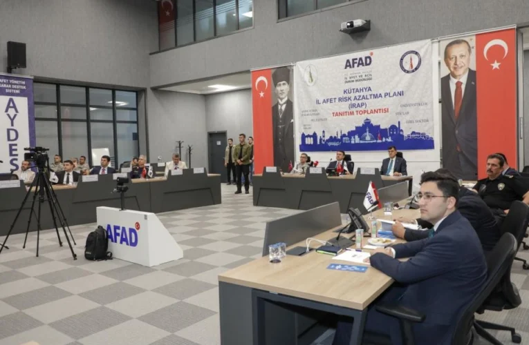Kütahya’da afet risklerine karşı yeni dönem hazırlığı