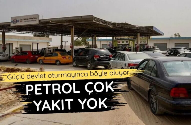 Libya’nın başkenti Trablus’ta yakı sorununa mobil çözüm!