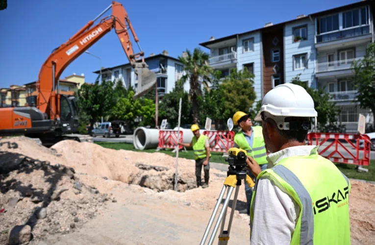 Manisa Büyükşehir 27 yıllık altyapı sorununa neşter