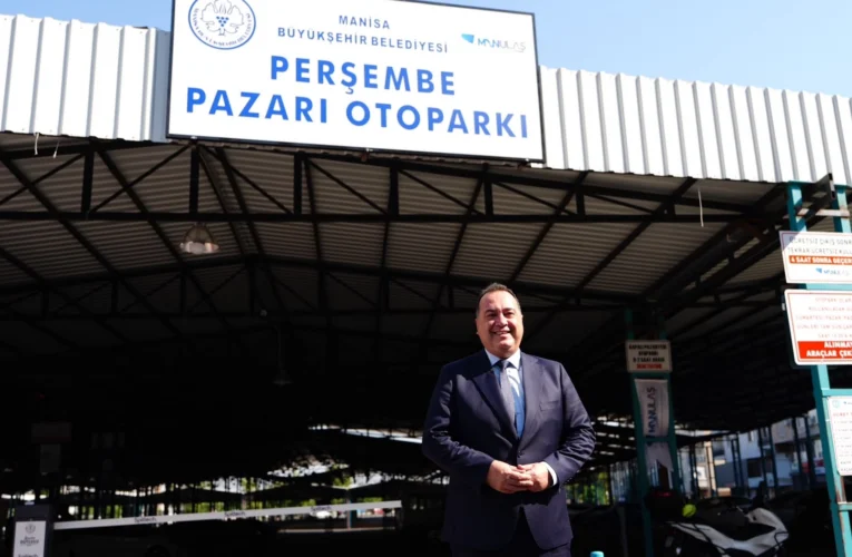 Manisa Büyükşehir’den Perşembe Pazarı’nda otopark hamlesi
