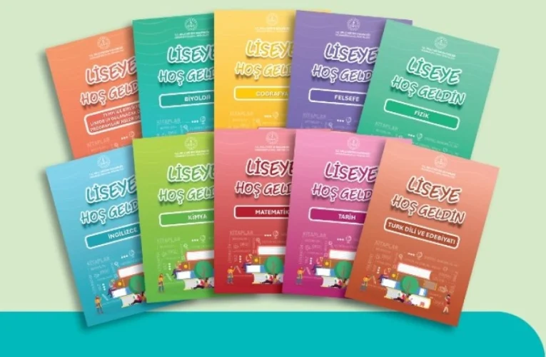 MEB’den liseli öğrencilere ‘Liseye Hoş Geldin’ kitap seti