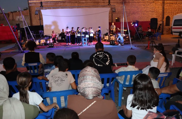 Midyat’ta çocuklar sanatla buluştu