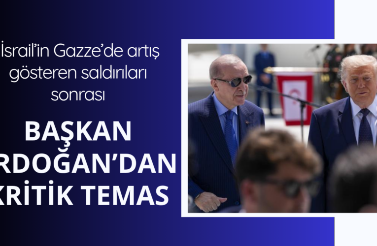 Cumhurbaşkanı Erdoğan Trump ile görüştü