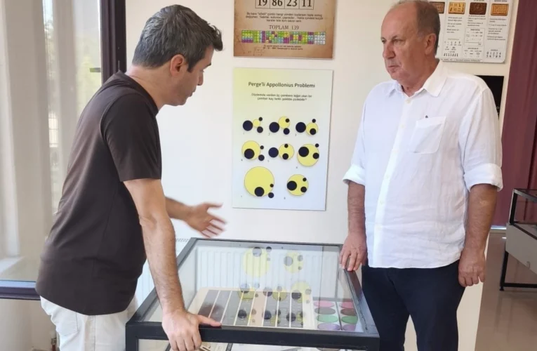 Muharrem İnce’den Bursa’da Matematik Müzesi ziyareti