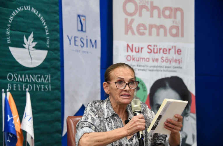 Nur Sürer’den Bursa Osmangazi’de ‘Cemile’nin İzinde’ buluşma