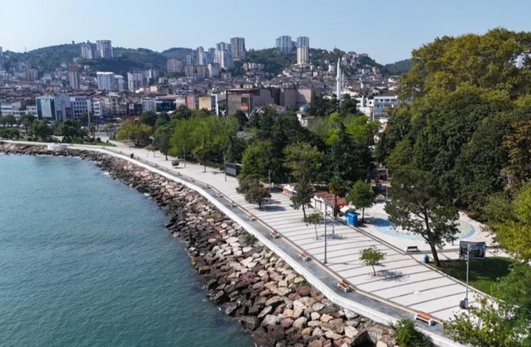 Ordu’da Fatsa Atatürk Parkı yeni yüzüne kavuşuyor