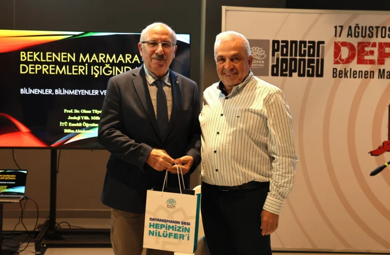 Prof. Dr. Okan Tüysüz uyarılarını Nilüfer’den yaptı