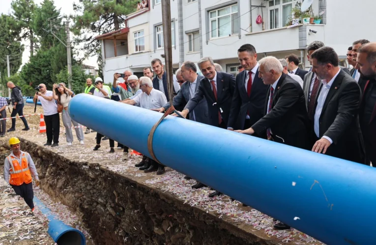 Sakarya’da Hendek’in altyapısına 1 milyar liralık yatırım