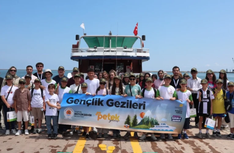 Samsun’da gençler doğa ve kültürle buluşuyor