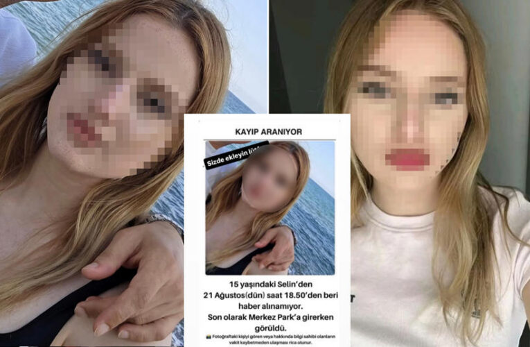 Adana’da kaybolmuştu. 5 gündür aranan 15 yaşındaki Selin’den haber var