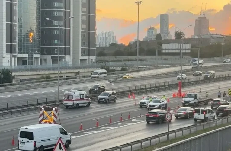 İstanbul’da bazı yollar trafiğe kapatıldı