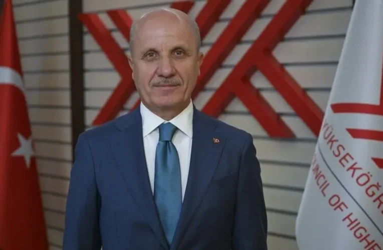 YÖK Başkanı Özvar’dan üniversiteye yerleşen öğrencilere çağrı