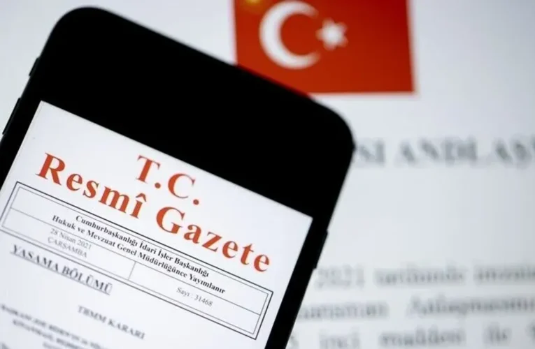 Bazı atama kararları Resmi Gazete’de