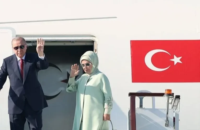 Cumhurbaşkanı Erdoğan Kırgızistan’a gitti