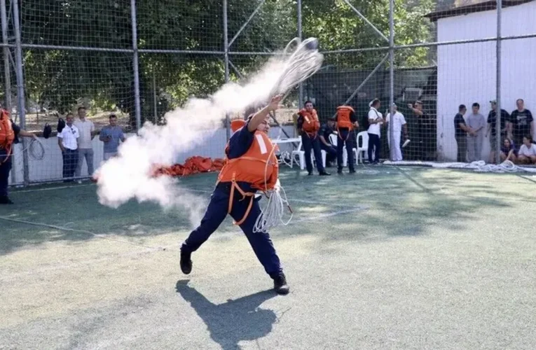 “TEKNOFEST Mavi Vatan”da El İncesi Atma Yarışması yarı final müsabakaları yapıldı