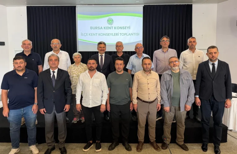 Bursa’da kent konseyleri ‘ortak vizyon’ için buluştu