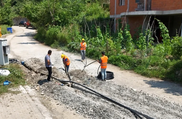 Trabzon Büyükşehir’den Araklı Ortaköy’e güçlü altyapı