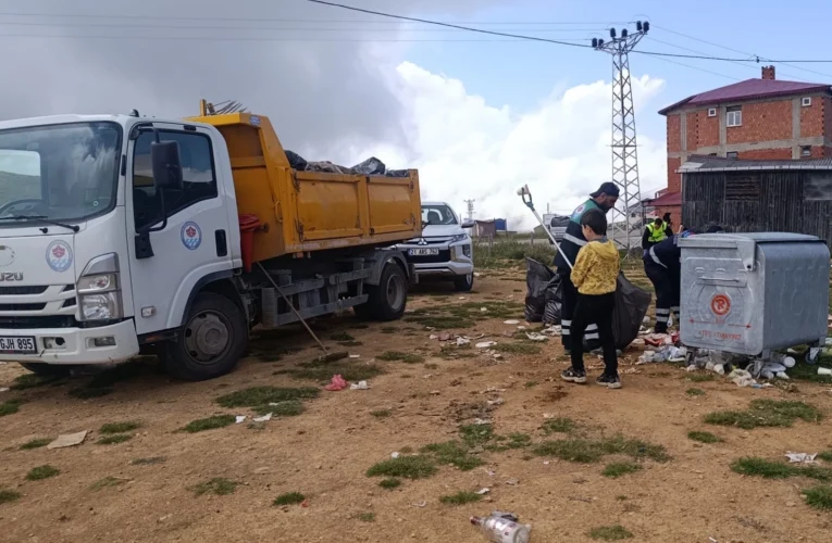 Trabzon’da Kurtdere ve Camiboğazı yaylalarında temizlik