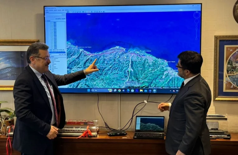 Trabzon’da raylı sistem için ilk kazma vuruluyor