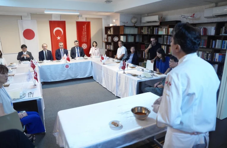 Türk lezzetleri Japon kamuoyuyla buluştu