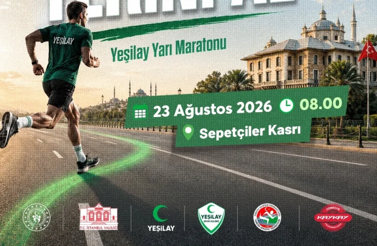 Yeşilay Yarı Maratonu için geri sayım