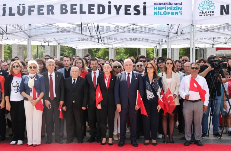 Zafer’in 104’üncü yılı Nilüfer’de kutlandı
