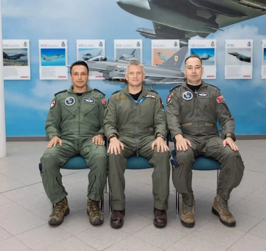 Eurofighter pilotlarımız uçuş eğitimine başladı