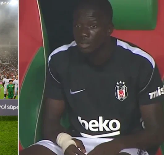 Amed Spor – Beşiktaş maçı bir anda durdu: Oyuncular şaşkınlıkla takip etti