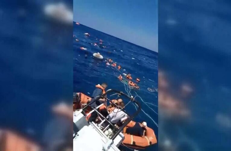 Girne’de batan gemiden yeni görüntü CNN TÜRK’te: Ölüme böyle sürüklendiler!