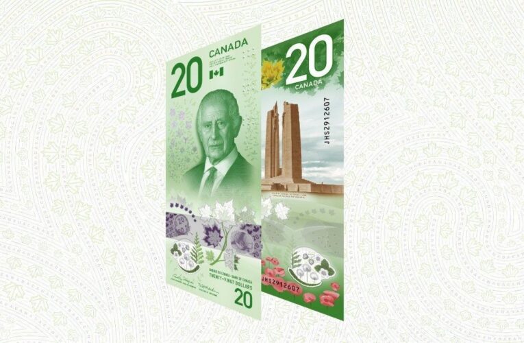 Kral Charles portreli Kanada doları geliyor