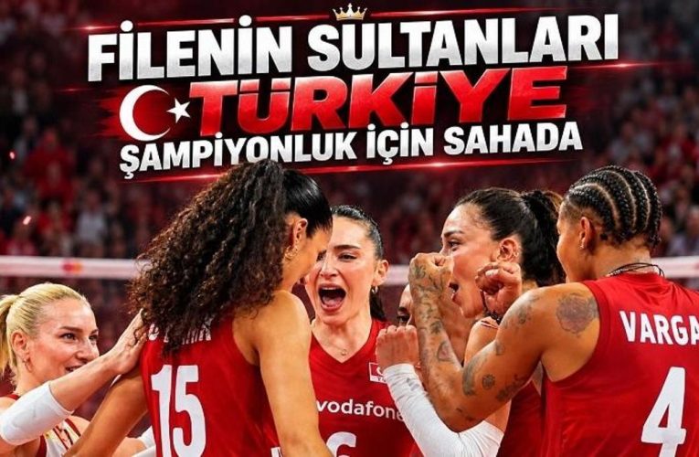 TÜRKİYE – İTALYA FİNAL MAÇI CANLI İZLE | Filenin Sultanları Avrupa Şampiyonası Voleybol Maçı TRT 1 Şifresiz Yayın Ekranı