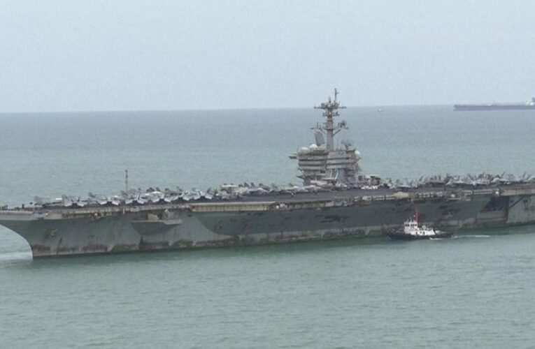 ABD gemisi USS Abraham Lincoln Tayland’da temizlendi