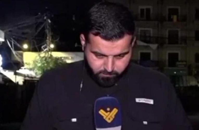 Lübnanlı muhabir canlı yayında İsrail’in hedefi oldu