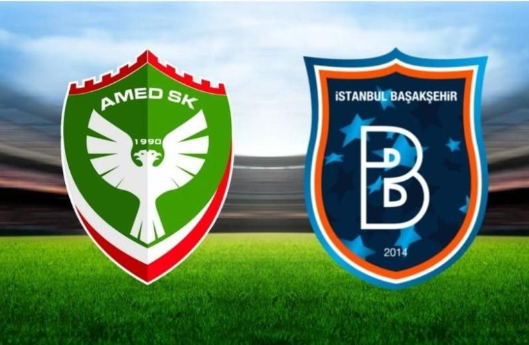 AMEDSPOR- BAŞAKŞEHİR MAÇ ÖZETİ | Amedspor – Başakşehir maç sonucu ne oldu? Goller ve önemli anlar