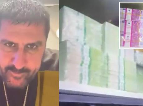‘Vanlı Kara Haydar’ın balya balya dövizlerle çektiği yeni görüntüleri ortaya çıktı