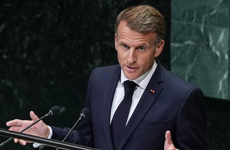 Macron, BM Genel Kurulu’nda Gazze’deki İnsanlık Krizine Dikkat Çekti