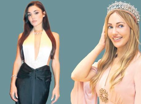 Hande Erçel, Prenses Diana’nın İkonik Tacını Denedi