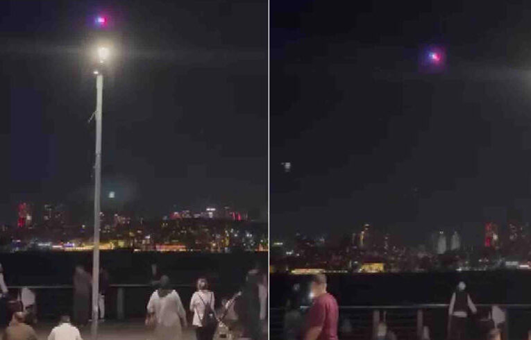 Üsküdar’da sahilde oturanlara polis dronu şoku. “Derhal uzaklaşın”