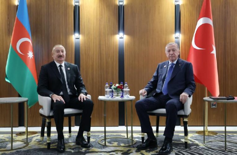 Cumhurbaşkanı Erdoğan, Azerbaycan Cumhurbaşkanı Aliyev ile görüştü