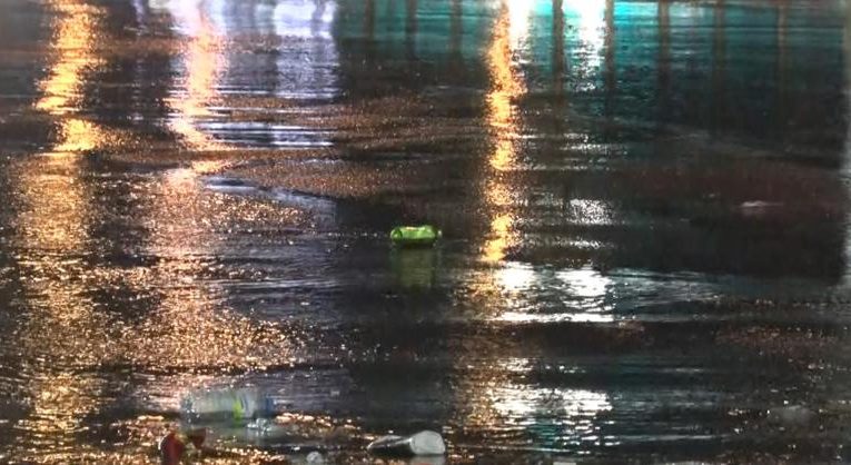 Ankara’da Sağanak Yağış Sonrası Kanalizasyon Taşması