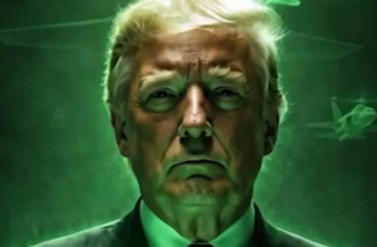 Trump dizinin yeni bölümünden önce paylaştı. Bu kez kendini çizgi roman kahramanı yaptı