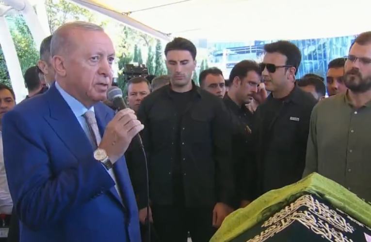 Cumhurbaşkanı Erdoğan, Zehra Önen’in cenaze törenine katıldı